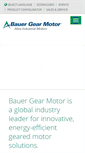 Mobile Screenshot of bauergears.com